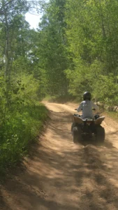 4 wheeling